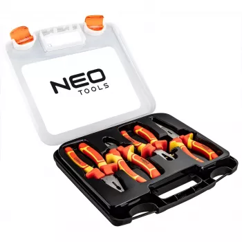 NEO TOOLS 1000V isolerad tångsats, 4-delar