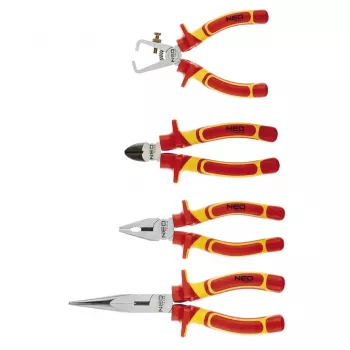 NEO TOOLS 1000V isolerad tångsats, 4-delar