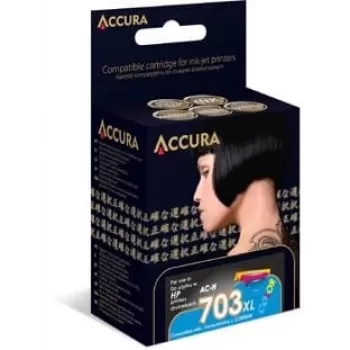 Accura bläck HP nr 703XL (CD888AE) ersättning