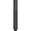 DEANTE duschhuvud med 1 funktion - krom runt regnduschhuvud med antikalk-system, G 1/2 inch anslutning, 80 mm ytdiameter