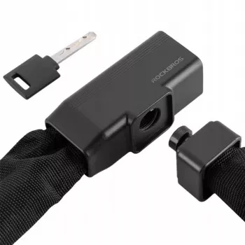 ROCKBROS kabellås med nyckel 0,97 m svart