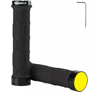ROCKBROS cykelhandtag 40720007001 med reflektorer – svart