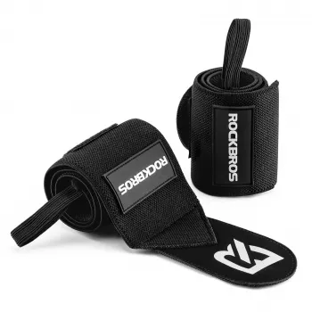 ROCKBROS sportpannband 0431001 svart (2-pack)