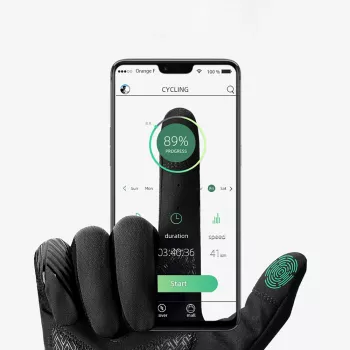 ROCKBROS cykelhandskar fullfinger vår/sommar/höst XXL svart