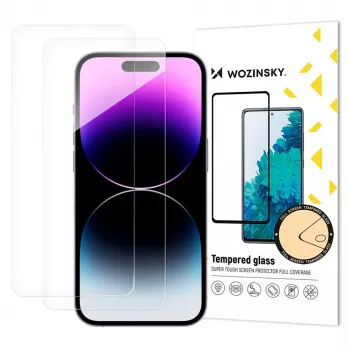 Wozinsky härdat glas 2-pack för iPhone 17 Air