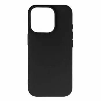 HURTEL Liquid Silicone skyddsskal för iPhone 17 Pro Max svart