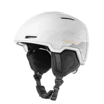 Qunature skidhjälm 10130003002 med öronskydd snowboard 54-58 cm – vit