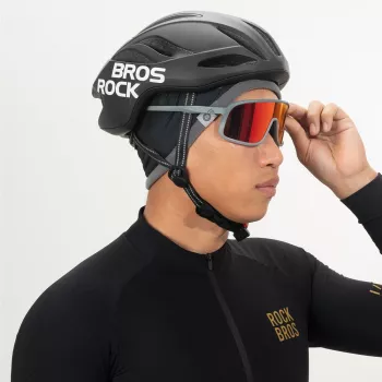 ROCKBROS YDM001 vändbar termisk cykelkeps – grå