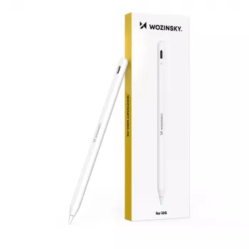 Wozinsky pekpenna för iPad Apple iPad 2018-2025 | USB-C | snabbladdning – vit