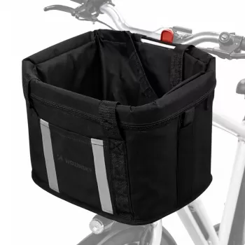 Wozinsky stor tygcykelkorg – svart