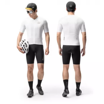 ROCKBROS YDDX011 Diamond kortärmad cykeltröja XXS vit