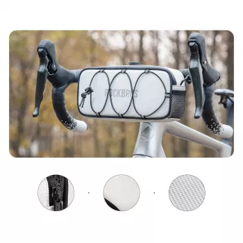 Rockbros TL001 ROAD TO SKY Handlebar Bag 1.9L Waterproof – White