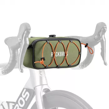 Rockbros TL001 ROAD TO SKY Handlebar Bag 1.9L Waterproof – Green