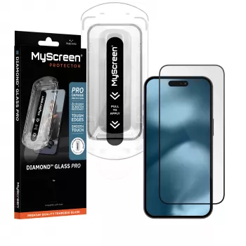 MyScreen Diamond Glass Pro Fit Frame för Apple iPhone 17 Pro