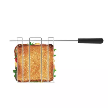 Dualit Pinza Toast Classic brödrost 2 skivor polerad krom