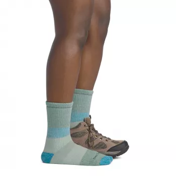 Darn Tough Mountaineering Micro Crew Heavyweight Full Cushion dam sockor - Reed, storlek L