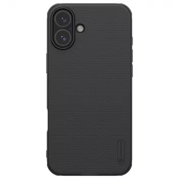 Nillkin Super Frosted Shield Pro Magnetic Case för iPhone 16 - svart