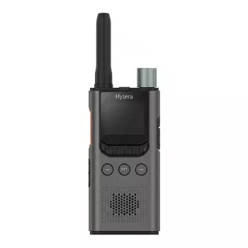 Hytera S1 Pro HYT-S35 U1 1W/3W 400-470MHz UHF DMR handradio med avtagbart Li-Poly 2200mAh-batteri, antenn AN0435H19, 3,5 mm ljud, 1,3 inch OLED-display, grå
