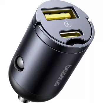 Baseus Tiny Star 30W USB-A USB-C väggladdare svart
