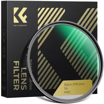 K&F Concept Black Diffusion 1/4 filter 37 mm