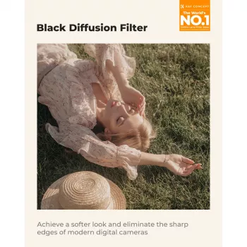 K&F Concept Black Diffusion 1/4 filter 37 mm