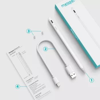 Metapen Pencil A8 för iPad vit