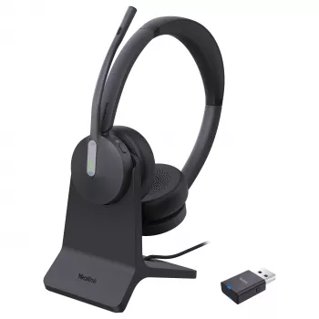 Yealink headset WH64 Hybrid Dual med laddstation
