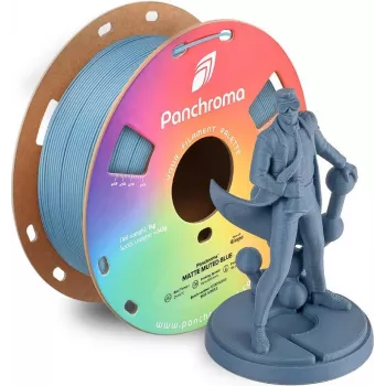 Polymaker Panchroma PLA Matte 3D-skrivarfilament, 1,75 mm, 1 kg, Muted Blue