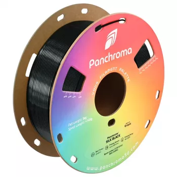 Polymaker Panchroma PLA Silk 3D-skrivarfilament, 1,75 mm, 1 kg, svart