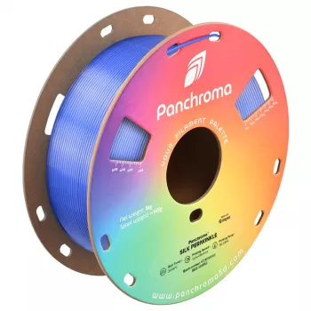 Polymaker Panchroma PLA Silk 3D-skrivarfilament, 1,75 mm, 1 kg, Periwinkle