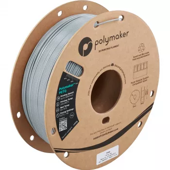 Polymaker PETG 3D-skrivarfilament, 1,75 mm, 1 kg, grå