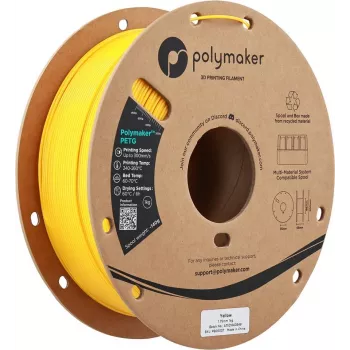 POLYMAKER PETG 1,75 mm gul 1 kg 3D-filament (PB05007)