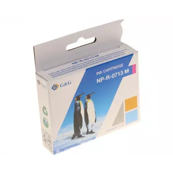 G&G Ninestar kompatibel bläckpatron för Epson T0713 (C13T07134012) – magenta
