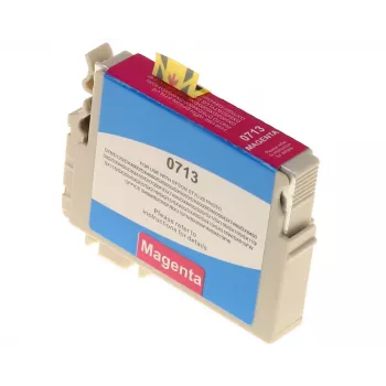 G&G Ninestar kompatibel bläckpatron för Epson T0713 (C13T07134012) – magenta
