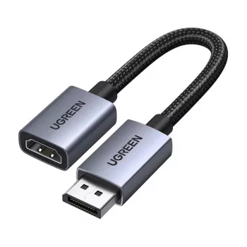 Ugreen DisplayPort till HDMI-adapterkabel 4K 30Hz enkelriktad svart 1,5 m