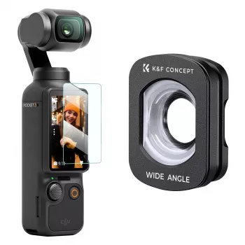 KF 112° vidvinkelobjektiv för DJI Osmo Pocket 3 / 4 – Kf01.2612