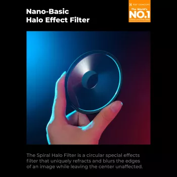 K&F Concept Nano-B Halo Spiral Swirl Blur Filter 82 mm KF01.2714