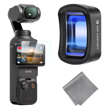 K&F Concept anamorfisk lins 1,2x magnetiskt filter för DJI Osmo Pocket 3 (KF01.2700)