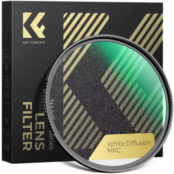 K&F Concept HD vitt diffusion-filter 62 mm