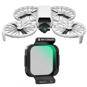 K&F Concept Nano-X 8K Ultra HD cirkulärt polarisationsfilter för DJI Flip-drönare (KF01.3080)