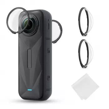 K&F Concept 2-pack skärmskyddsglas av härdat glas för Insta360 X5 KF31.185
