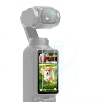 KF 2-pack härdat glas skärmskyddsfilm HD 9H för DJI Osmo Pocket 3 / Pocket 4