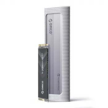 ORICO AXM2S-G2 M.2 NVMe/NGFF USB-C 10Gbps-kabinett – grå