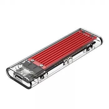 ORICO TCM2-C3 M.2 NVMe SSD-kabinett USB-C 10Gbps röd
