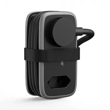 ORICO APP 15,5W 5-i-1 grenuttag med 2x AC, 2x USB-A, 1x USB-C – svart