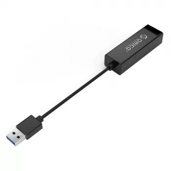 ORICO UTJ-U3 USB 3.0 till Gigabit Ethernet-nätverksadapter, svart