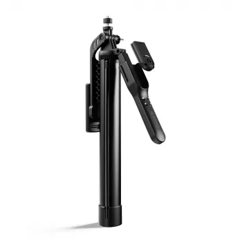 ORICO SPM170 selfie stick-stativ med Bluetooth-fjärrutlösare, 1/4 inch universalskruv, 6-faldigt utdragbar till 72 cm, svart