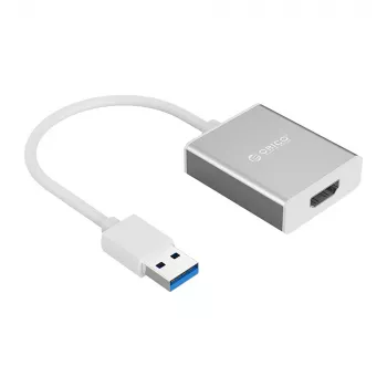 ORICO UTH USB-A 3.0 till HDMI-adapter – silver