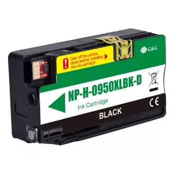 G&G Ninestar kompatibel bläckpatron HP 950XL svart