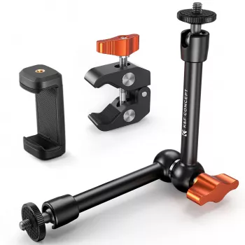 Magic Arm Super Clamp 1/4 3/8 klämma 15-55 mm telefonhållare fäste Kf31.131s2